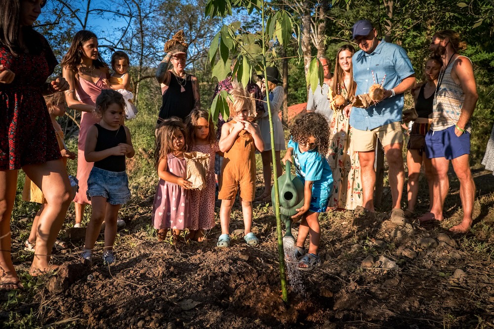 Tree planting Intentional community Costa Rica