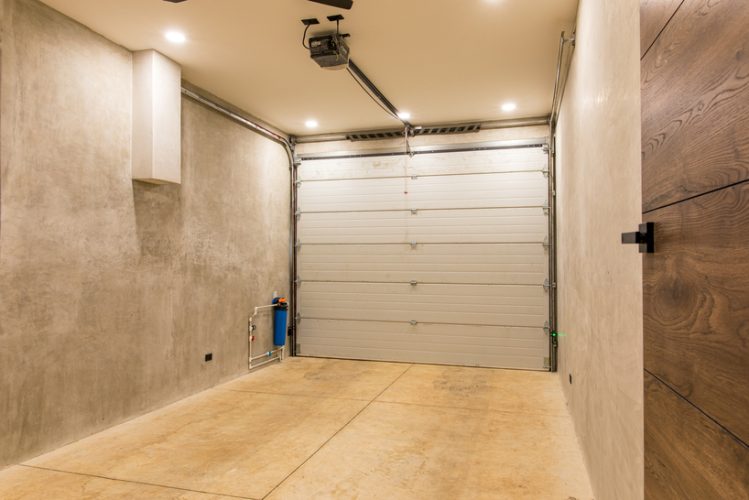 Garage view from inside the house