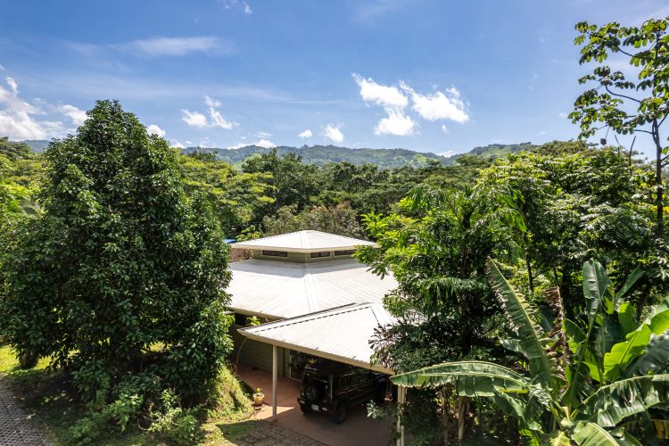 Drone view of Casa Verde