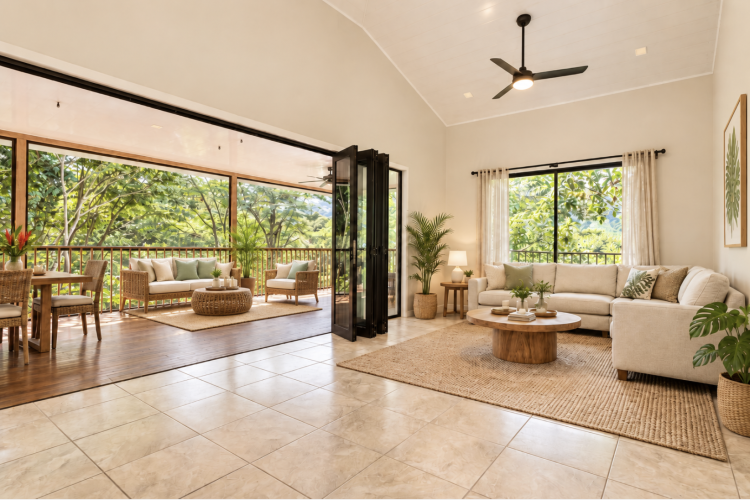 Potential of living room with simple updates