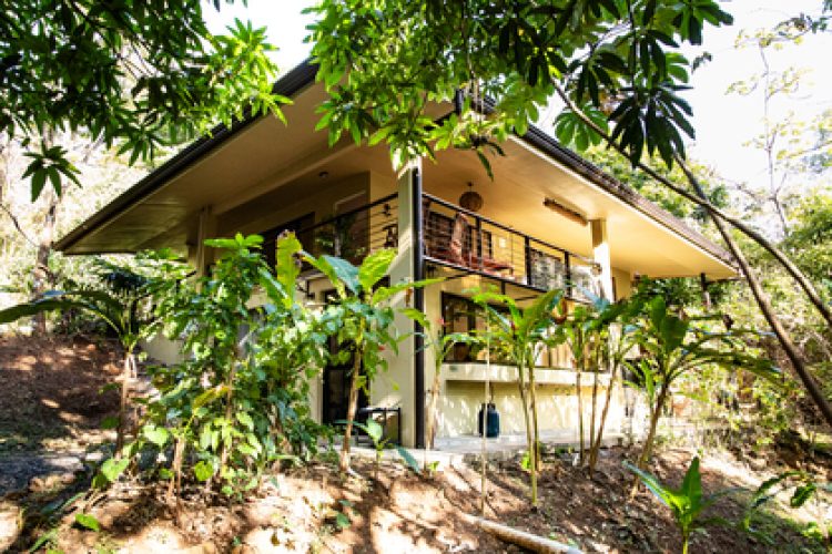 View of the house from the side